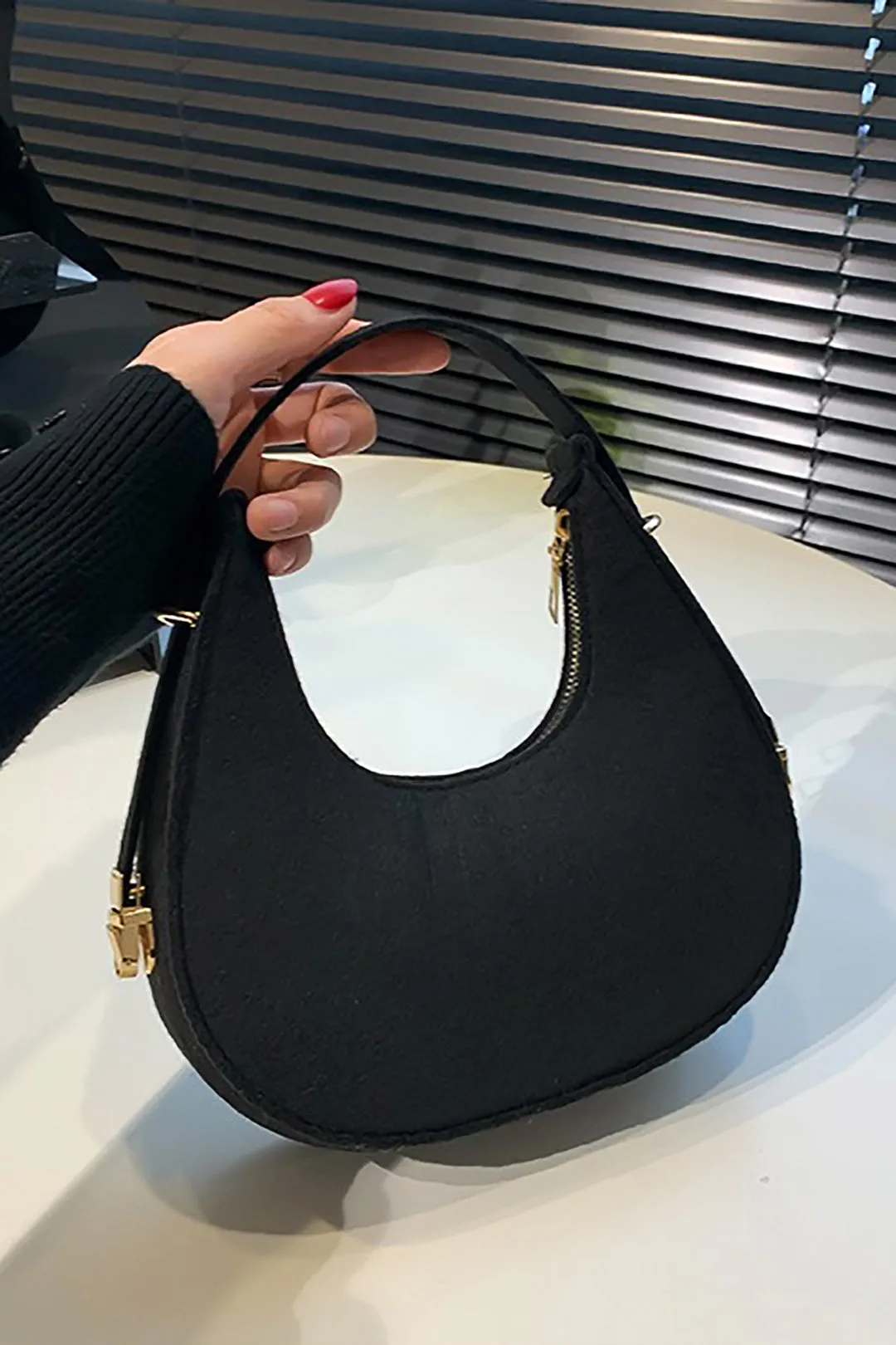 Textured Tote Bag sold by Micas product image thumbnail 2