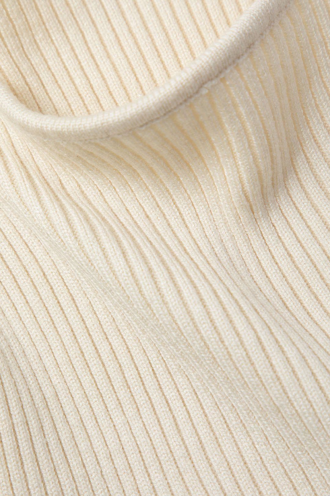 Stripe Round Neck Knit Long Sleeve Mini Dress sold by Micas product image thumbnail 3