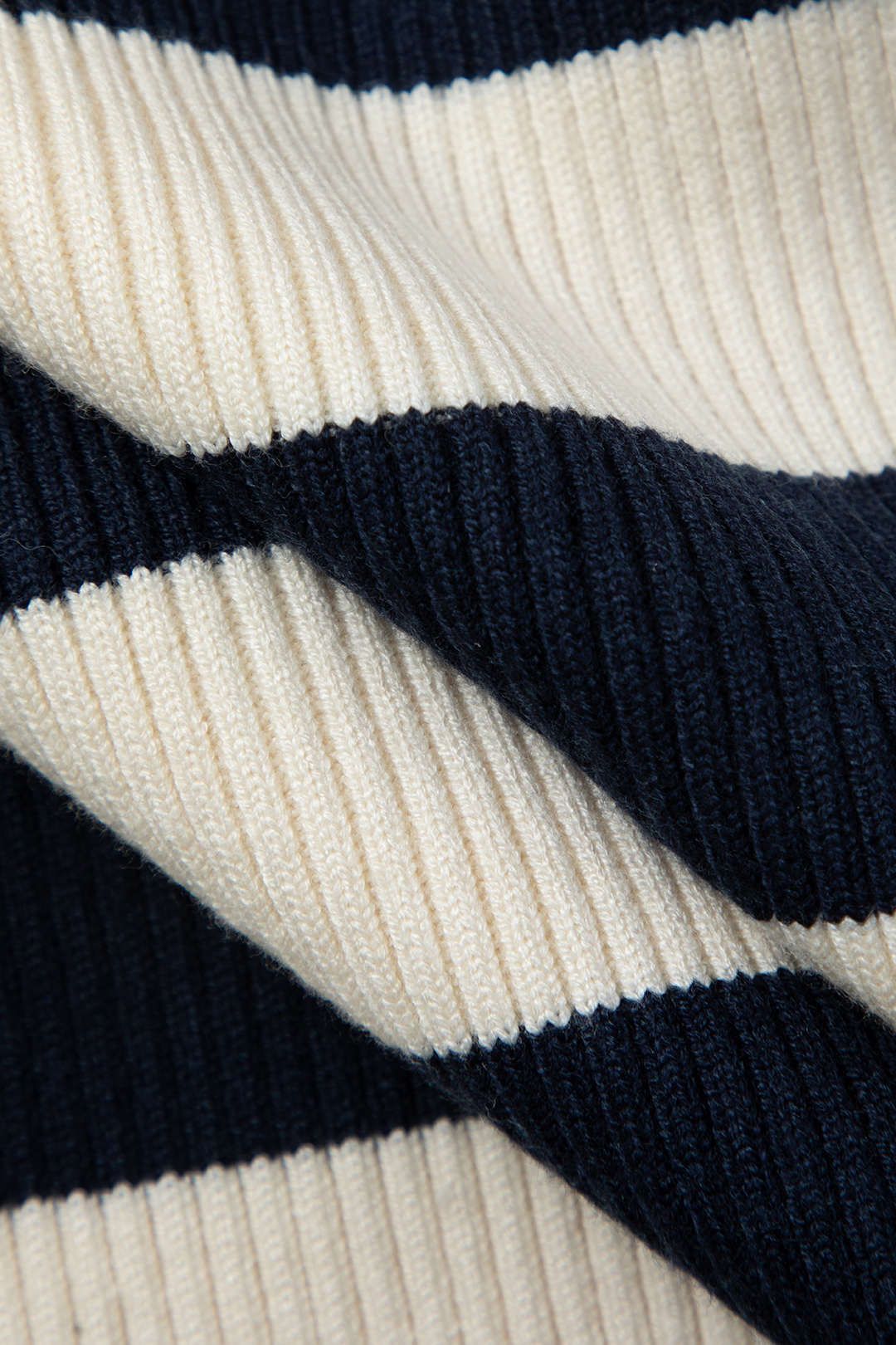 Stripe Round Neck Knit Long Sleeve Mini Dress sold by Micas product image thumbnail 4