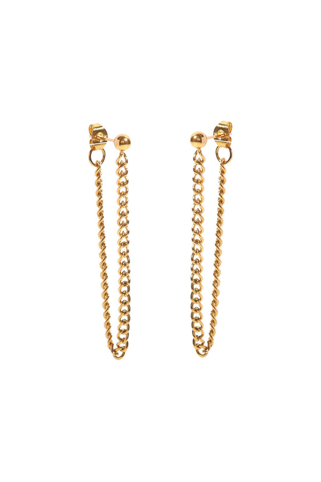 Chain Drop Earrings sold by Micas