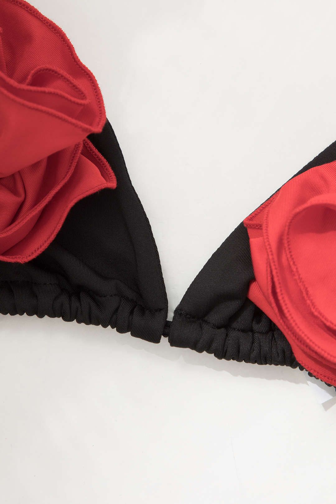 3D Rose Halter Tie Side Bikini Set sold by Micas product image thumbnail 4