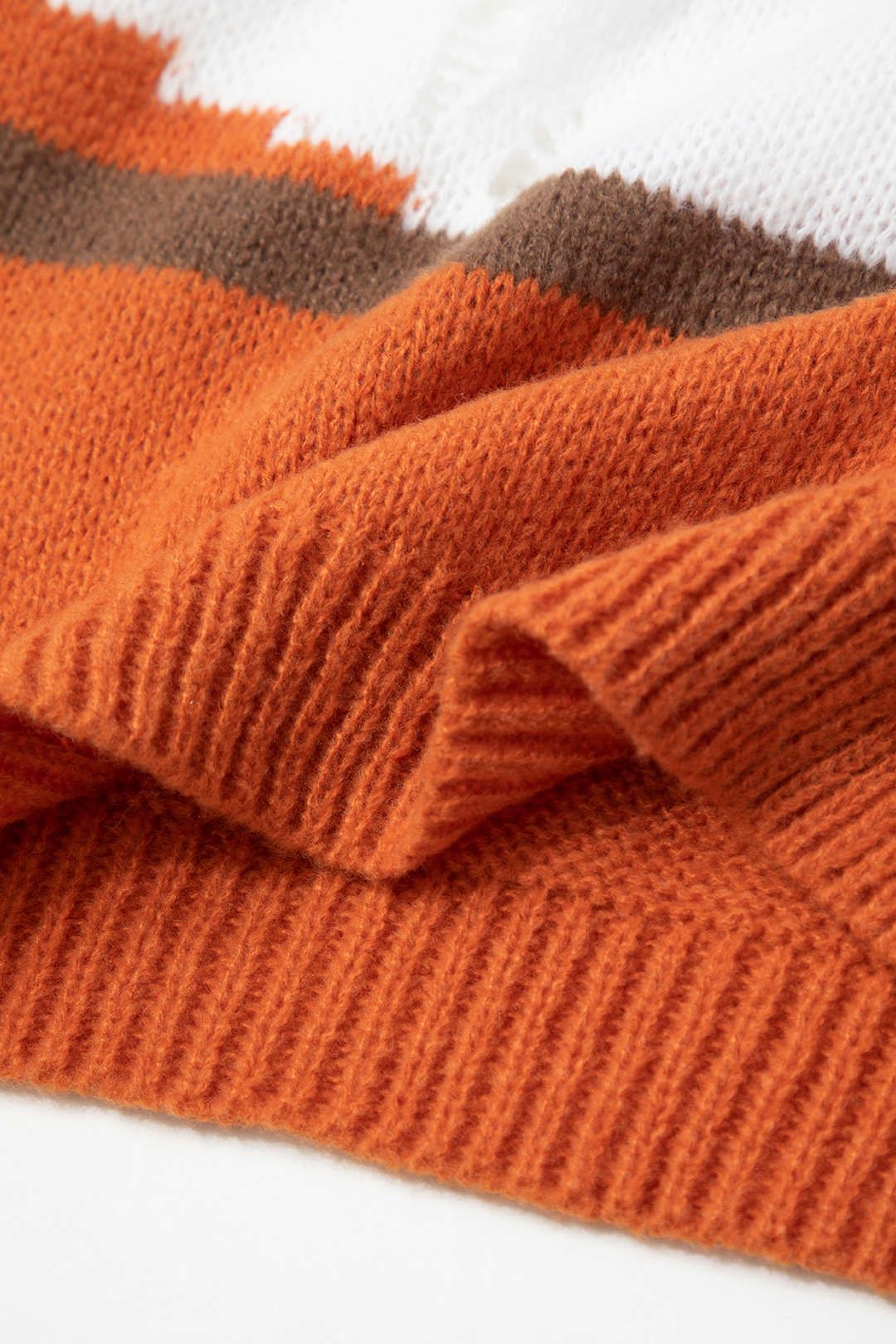 Color Block Ripped Sleeveless Knit Top And Mini Skirt Set sold by Micas product image thumbnail 8