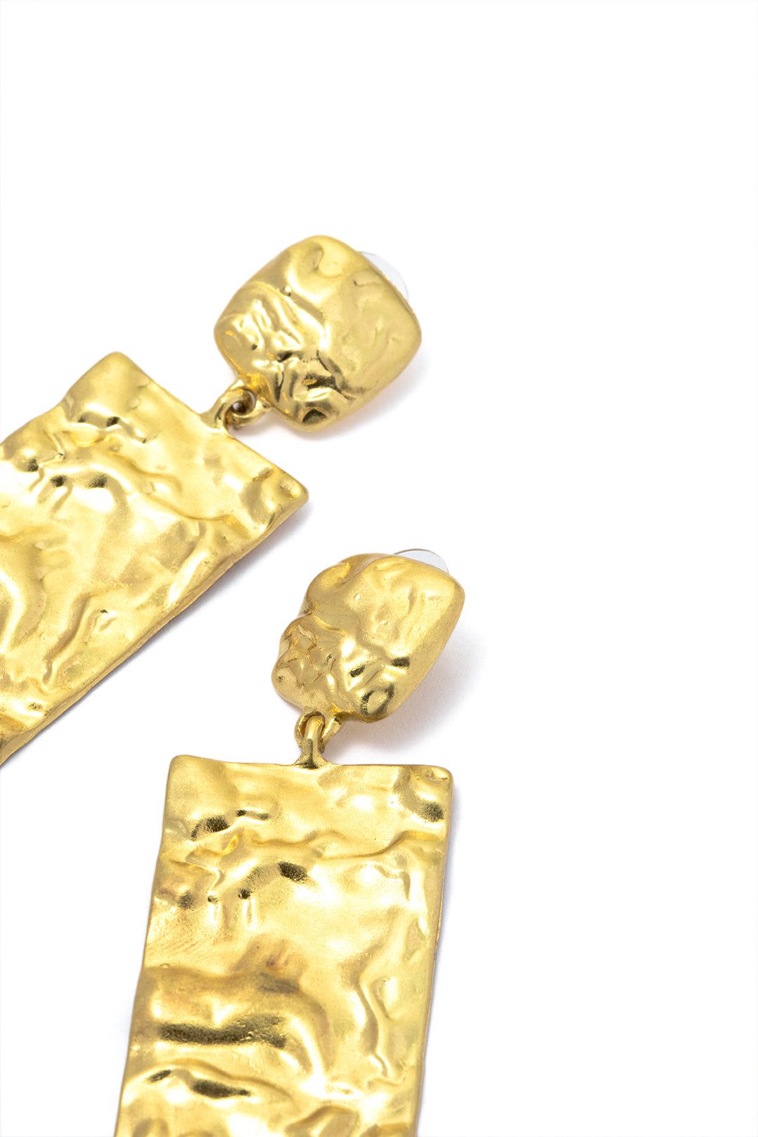 Hammered Geometric Earrings sold by Micas product image thumbnail 2