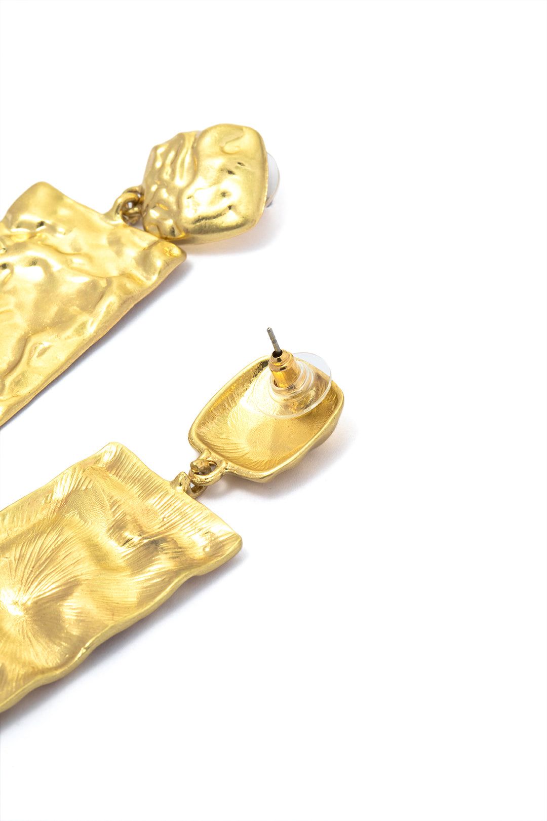 Hammered Geometric Earrings sold by Micas product image thumbnail 3