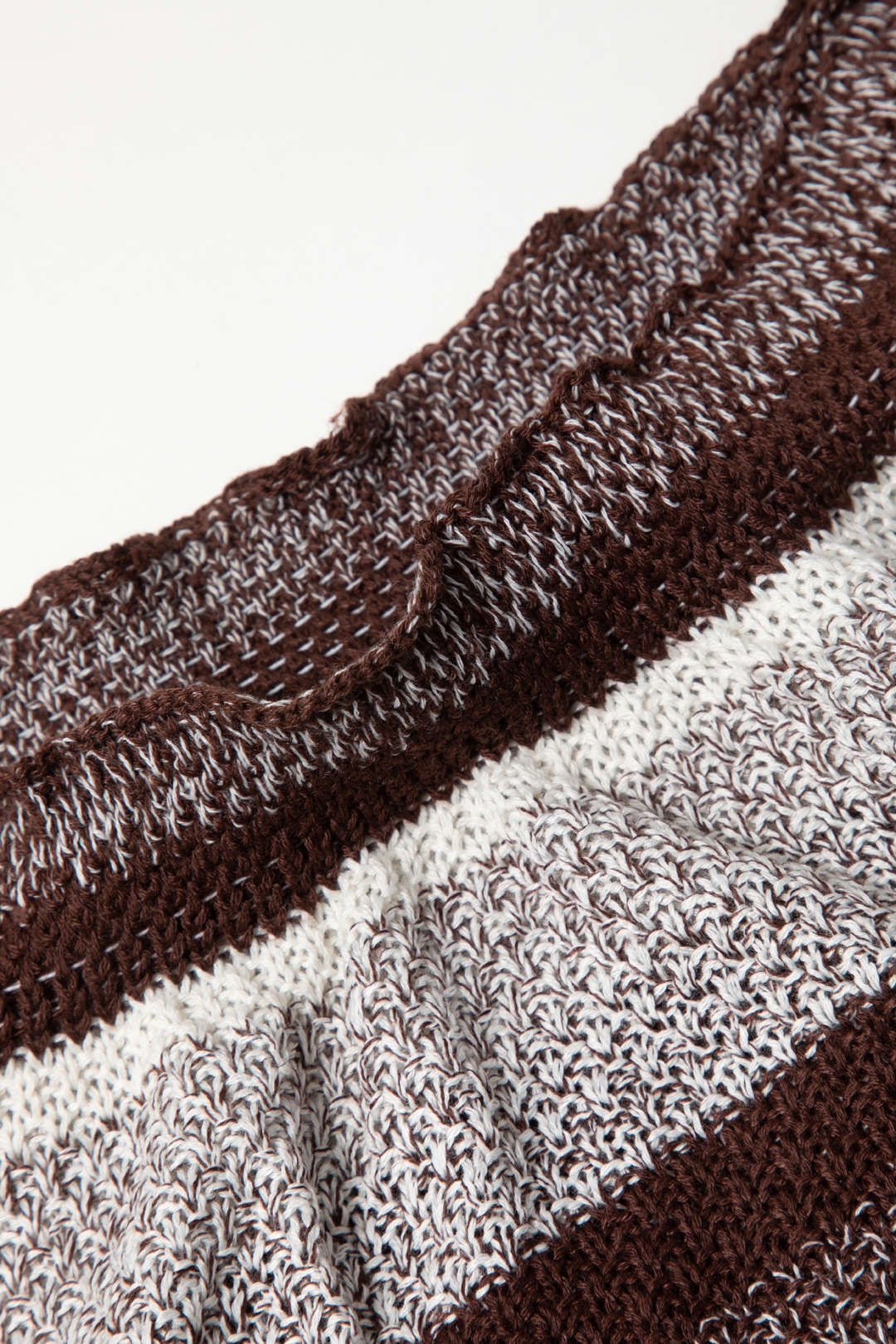 Stripe Knit Halter Tie Back Cami Top And Maxi Skirt Set sold by Micas product image thumbnail 6