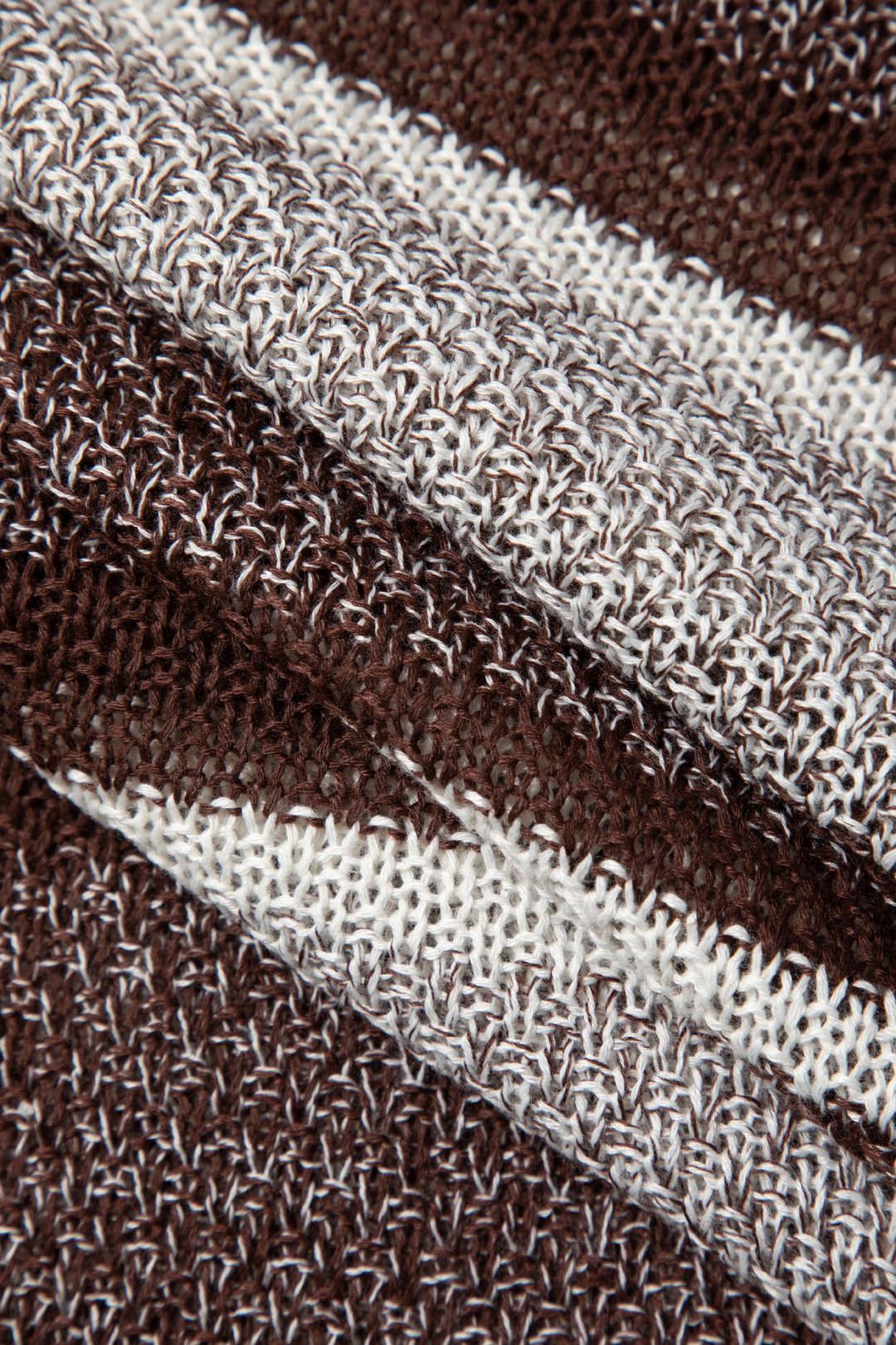 Stripe Knit Halter Tie Back Cami Top And Maxi Skirt Set sold by Micas product image thumbnail 7