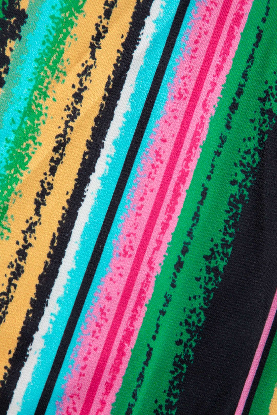 Multicolored Stripe Halter Tie Wide Leg Jumpsuit sold by Micas product image thumbnail 4