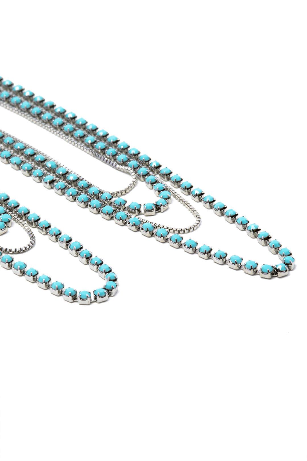 Bead Embellished Drop Earrings sold by Micas product image thumbnail 5