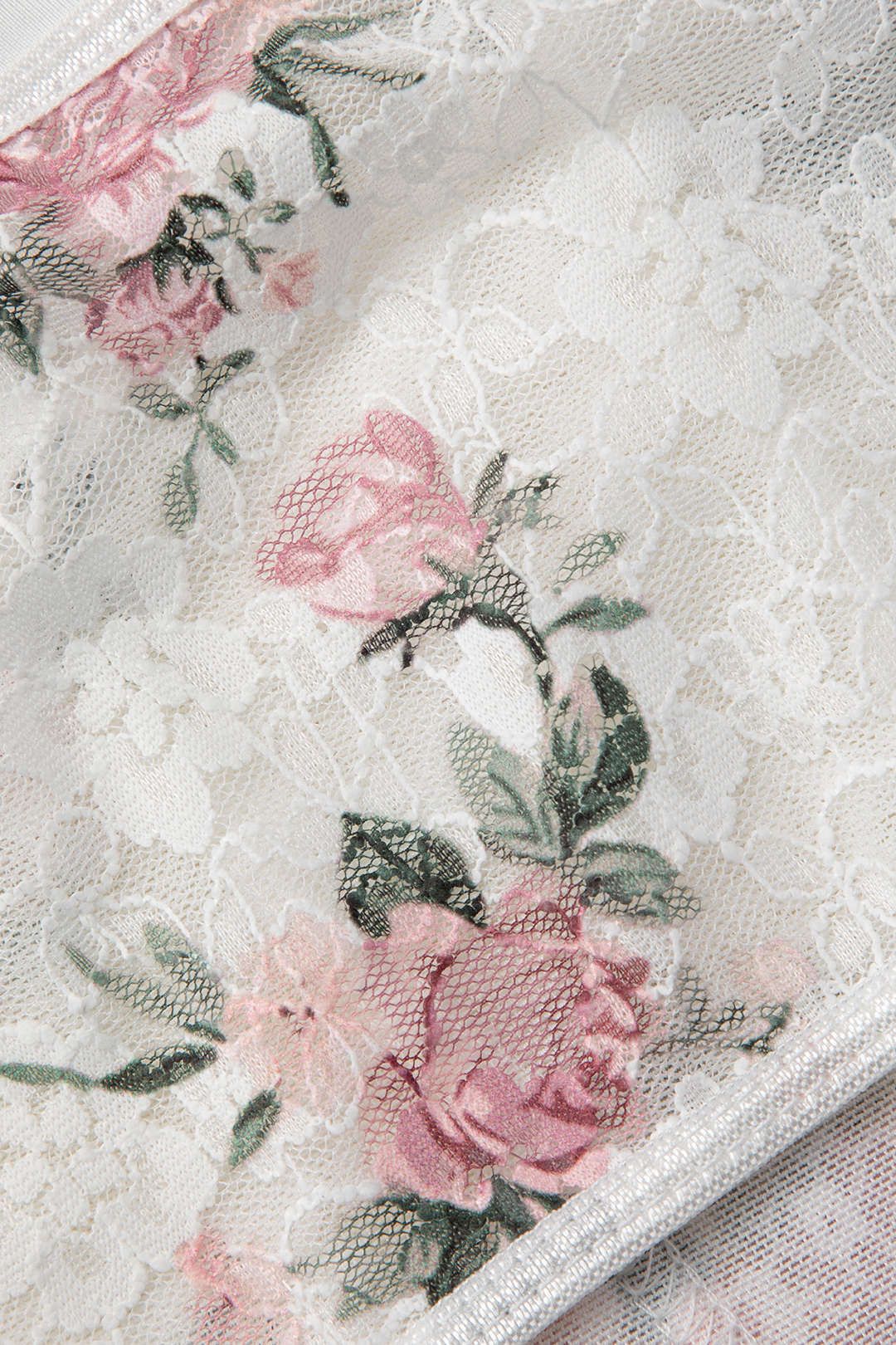 Floral Lace V-neck Corset Cami Top sold by Micas product image thumbnail 4