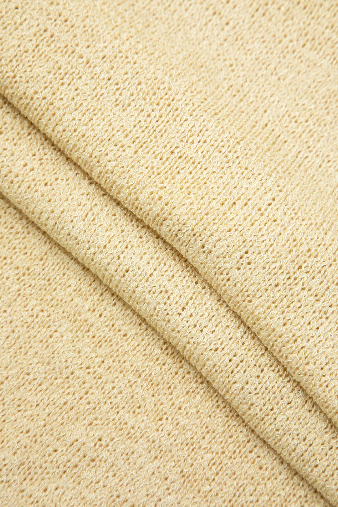 Backless Split Knit Midi Dress sold by Micas product image thumbnail 4