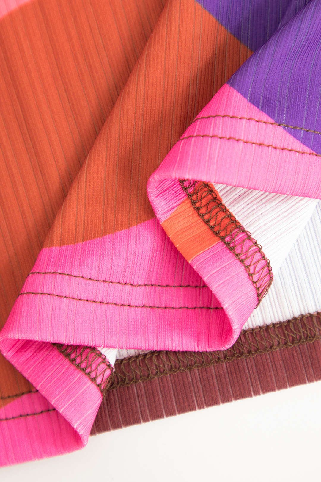 Printed Ribbed Midi Skirt sold by Micas product image thumbnail 6