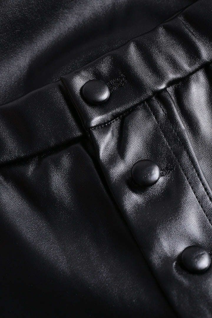 Faux Leather High Waisted Legging sold by Micas product image thumbnail 2