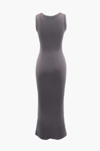Square Neck Mermaid Midi Dress sold by Micas