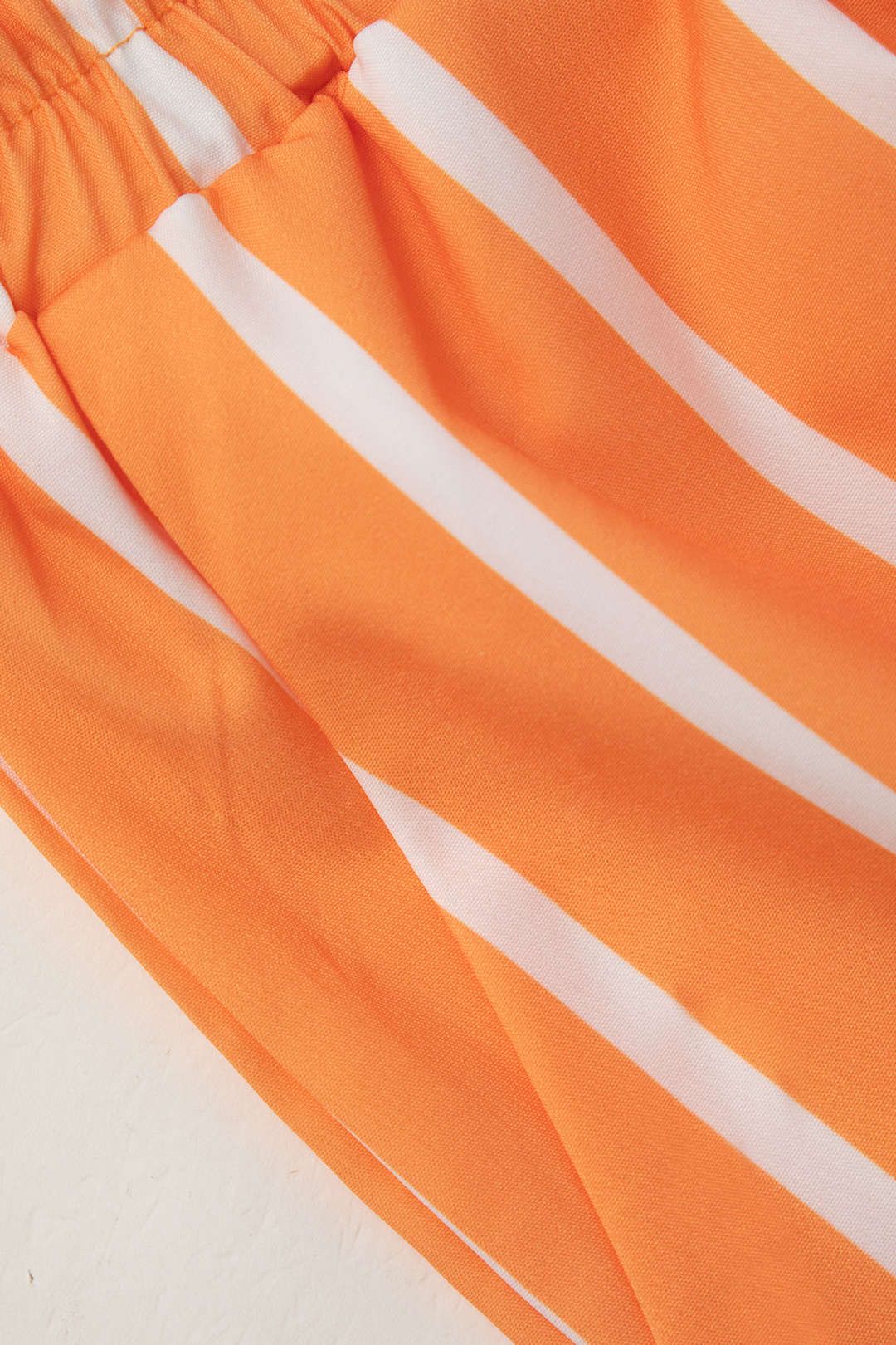 Vertical Stripe Short Sleeve Shirt And Elastic Waist Shorts Set sold by Micas product image thumbnail 9