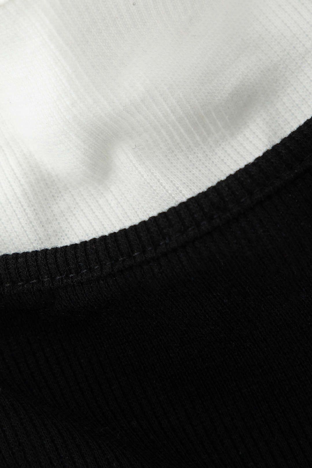 Contrast Layered Rib Bodysuit sold by Micas product image thumbnail 4