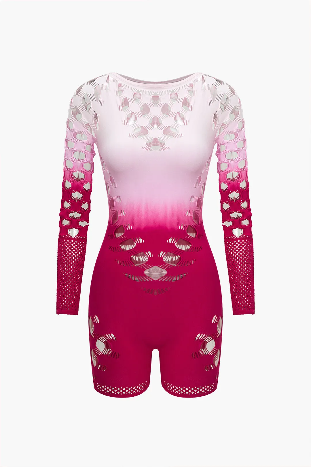 Ombre print udskåret romper sold by Micas