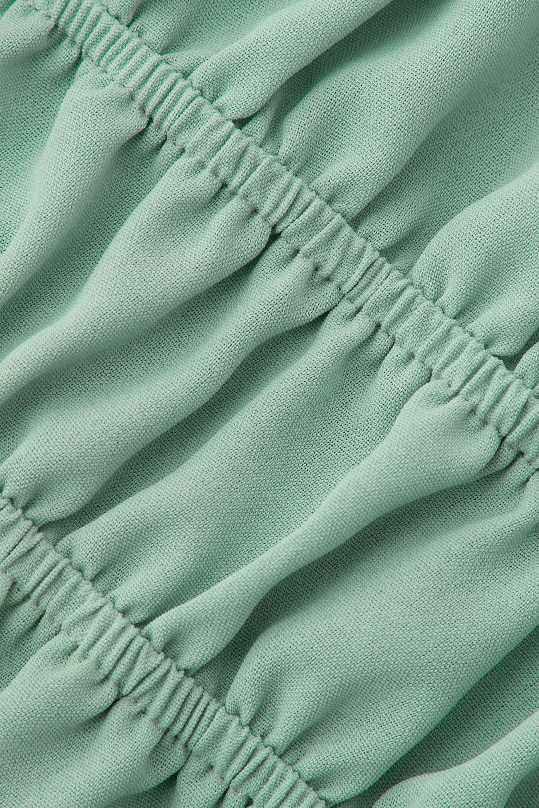 Square Neck Puff Sleeve Crop Top sold by Micas product image thumbnail 3