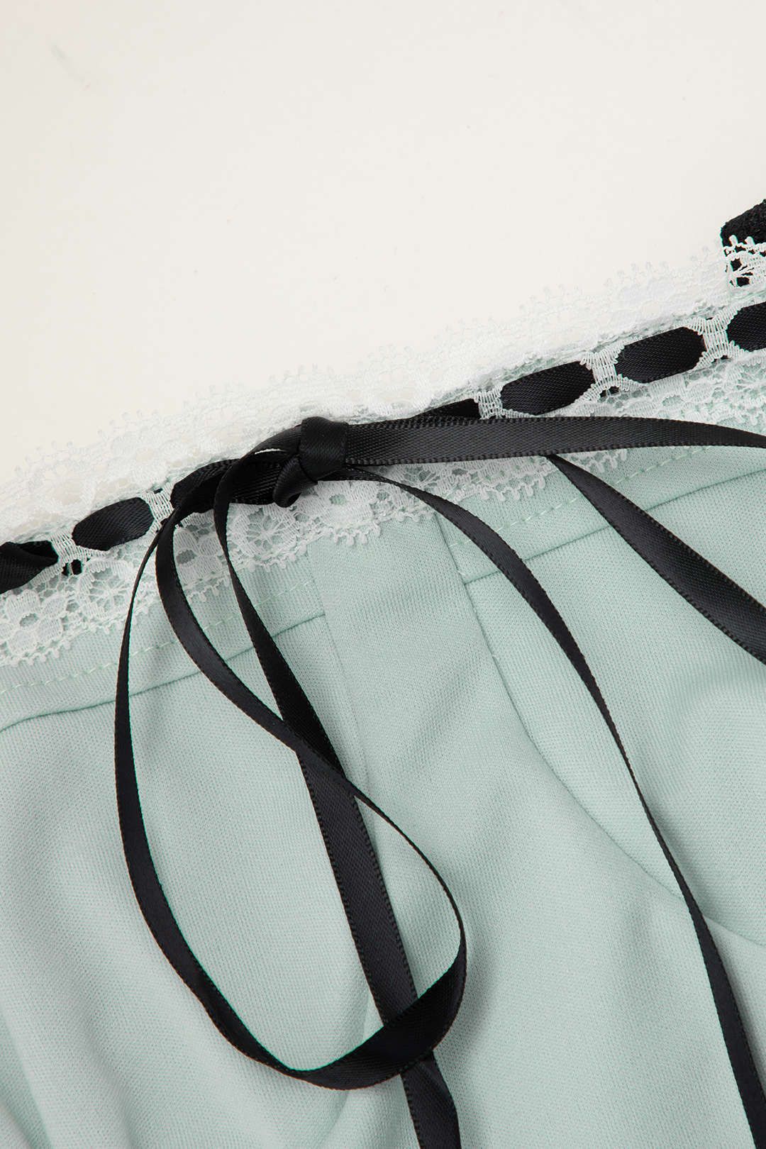 Lace Strap Ruched Bust Cami Top sold by Micas product image thumbnail 4