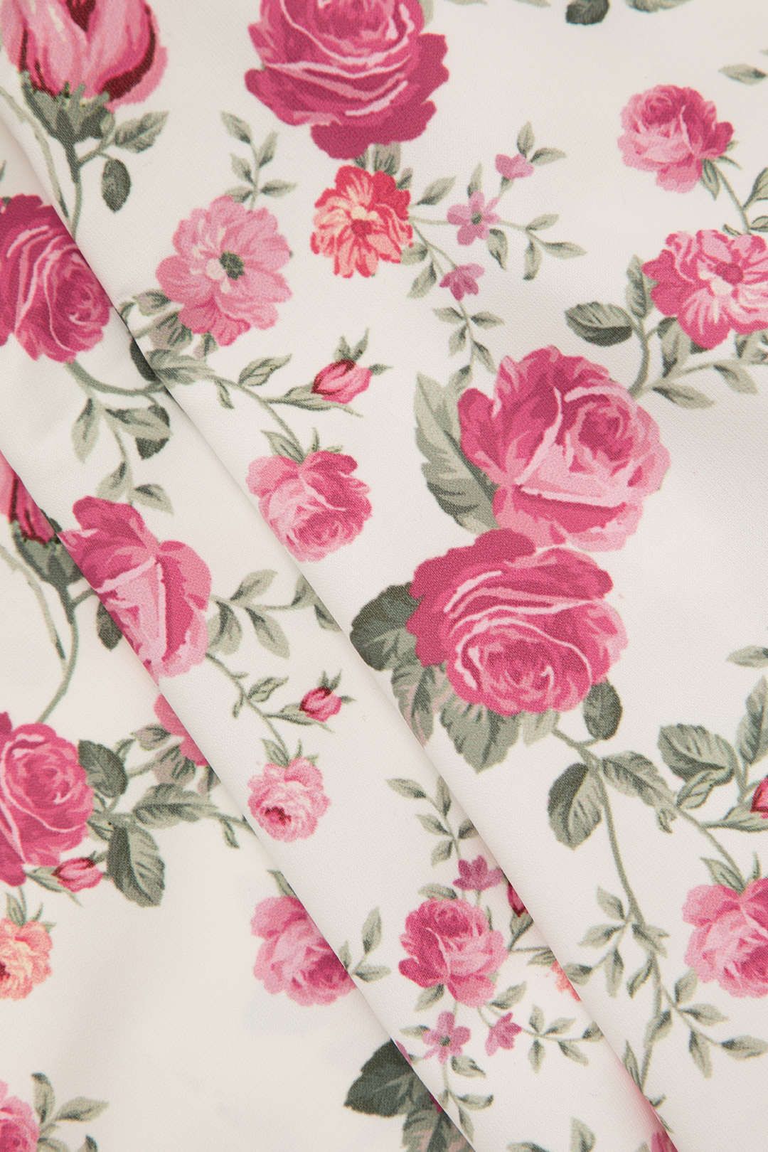 Floral Print Pleated Strapless Mini Dress sold by Micas product image thumbnail 4