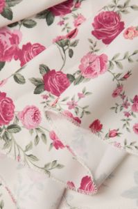Floral Print Pleated Strapless Mini Dress sold by Micas