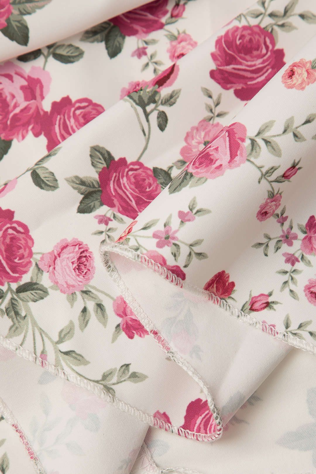 Floral Print Pleated Strapless Mini Dress sold by Micas product image thumbnail 3