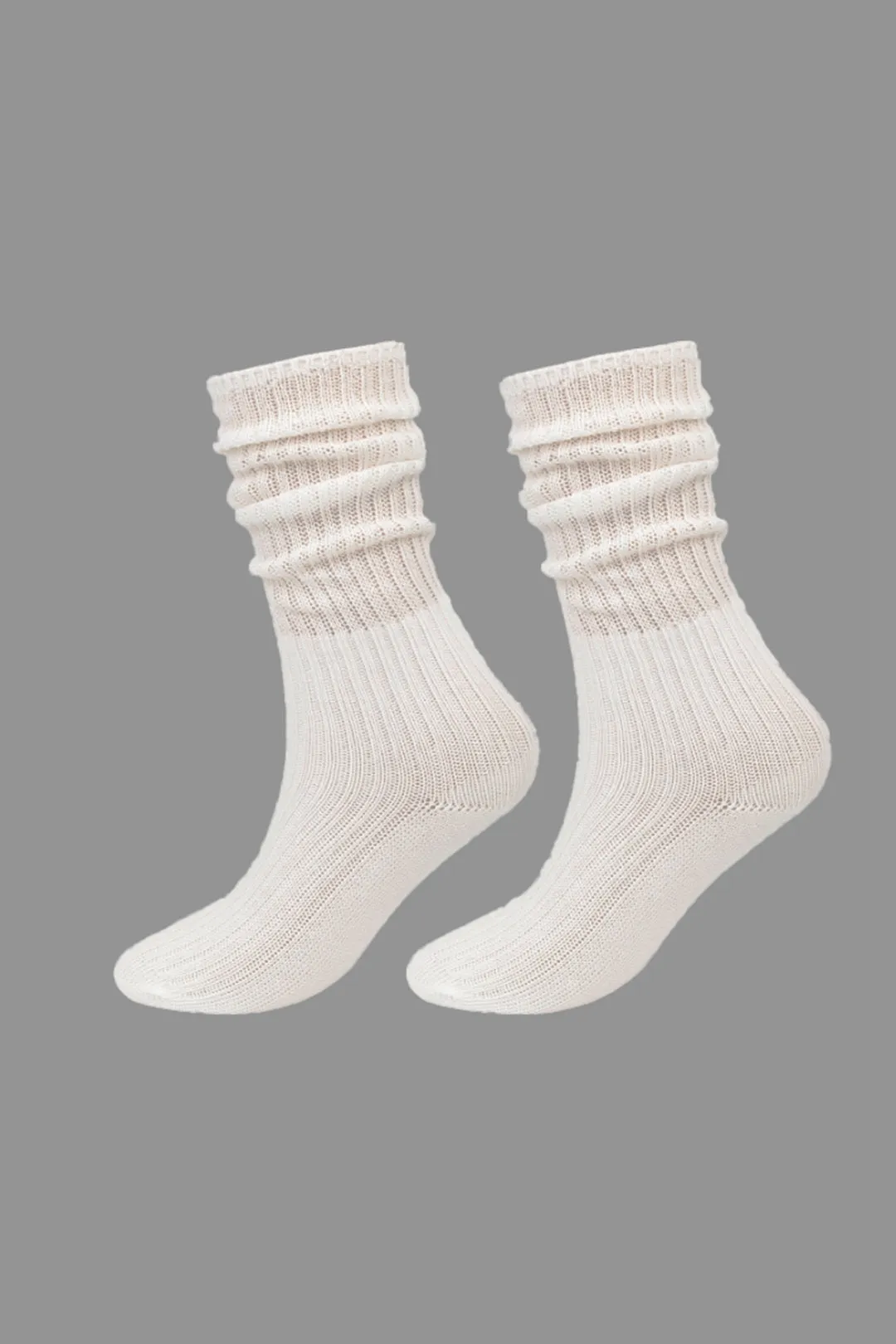 Knælængde strik sokker sold by Micas