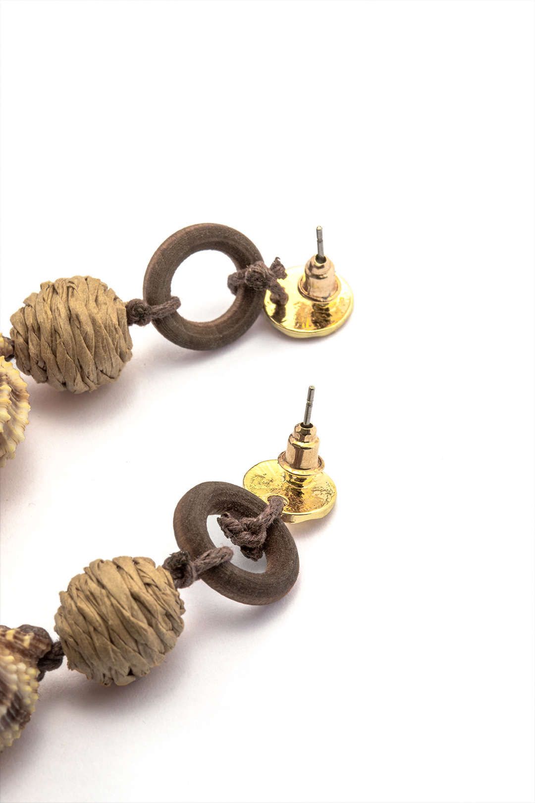 Conch Shell Drop Earrings sold by Micas product image thumbnail 3