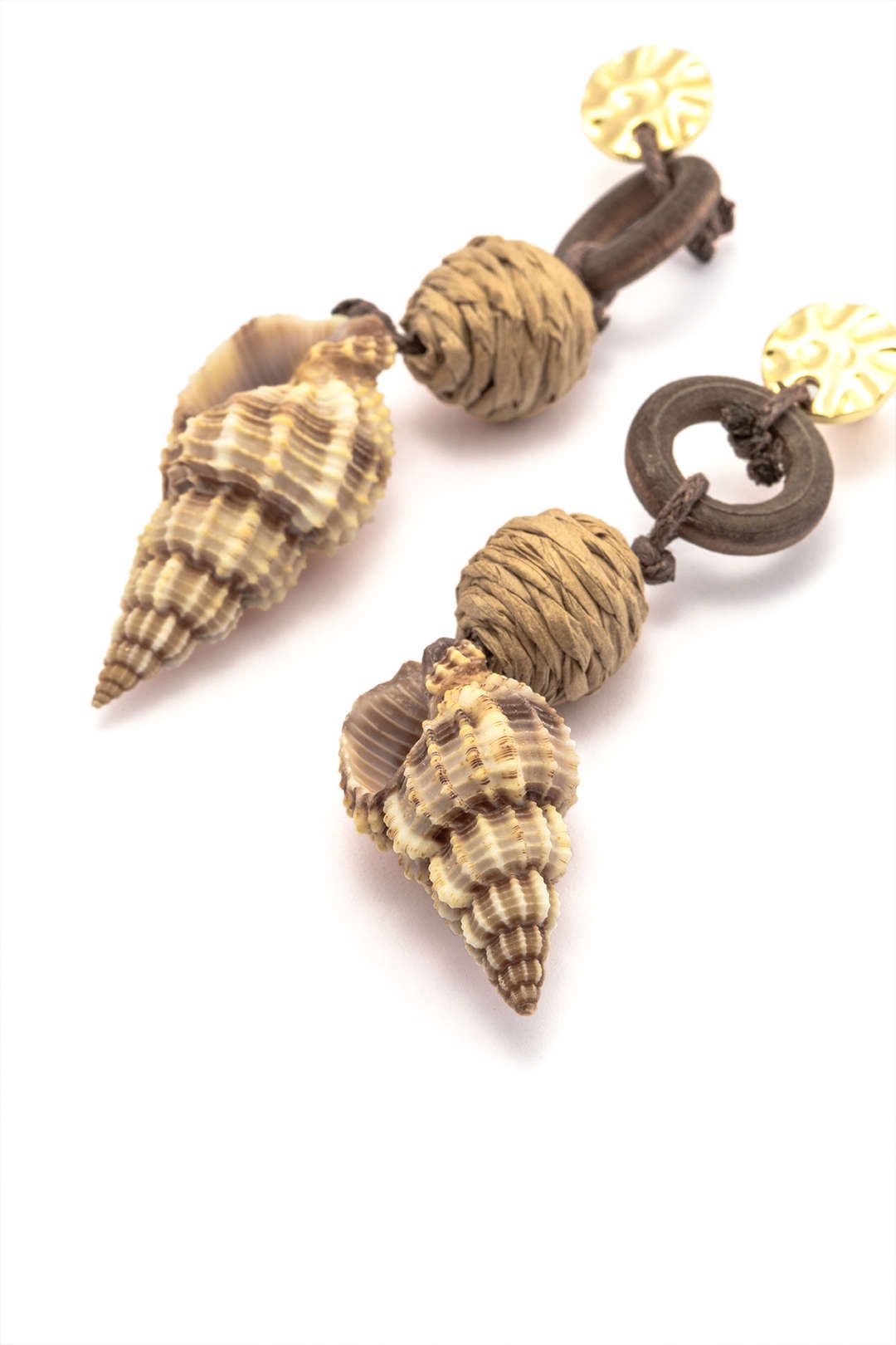 Conch Shell Drop Earrings sold by Micas product image thumbnail 4