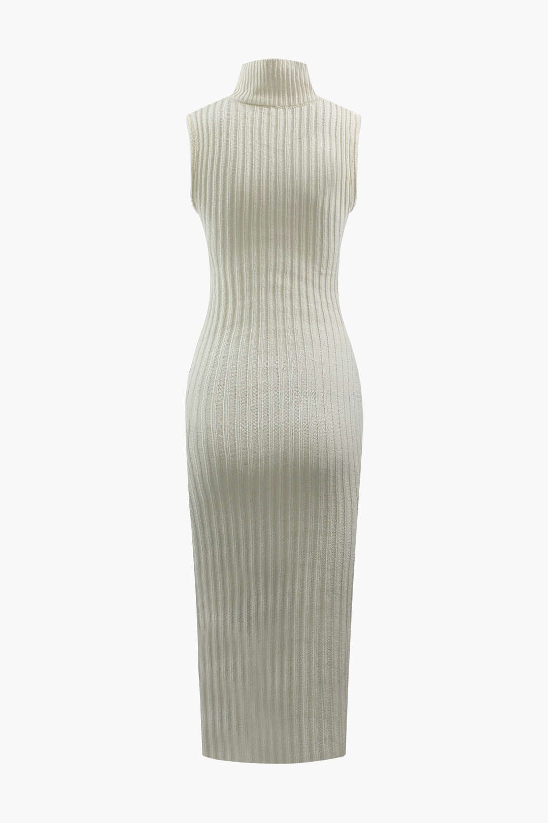 Mock Neck Openwork Knit Sleeveless Dress sold by Micas product image thumbnail 2