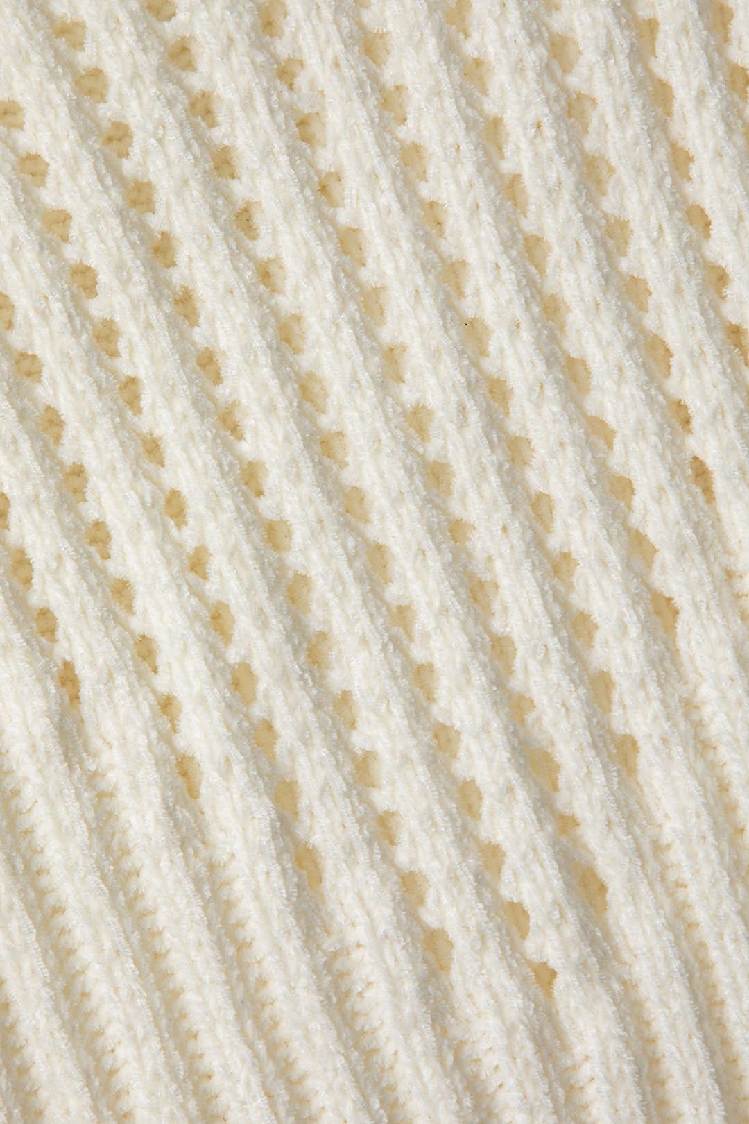 Mock Neck Openwork Knit Sleeveless Dress sold by Micas product image thumbnail 3