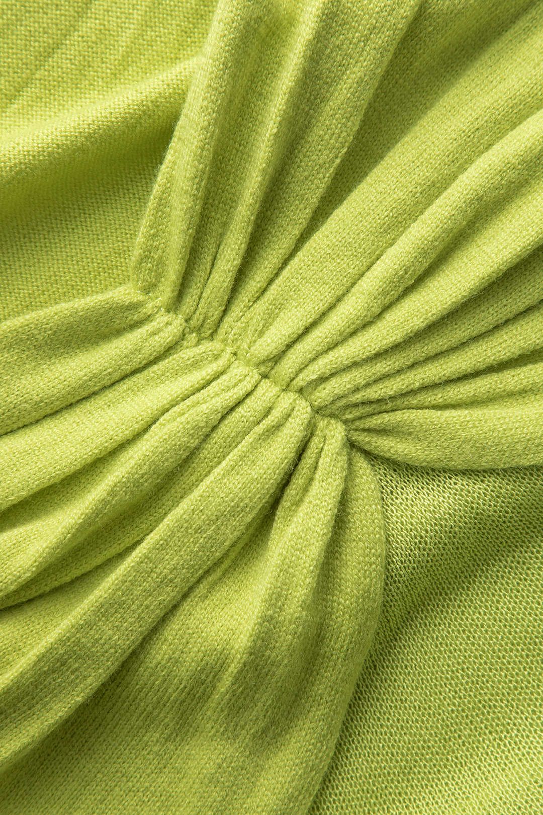 Ruched Bust Mesh Strapless Tube Top sold by Micas product image thumbnail 3