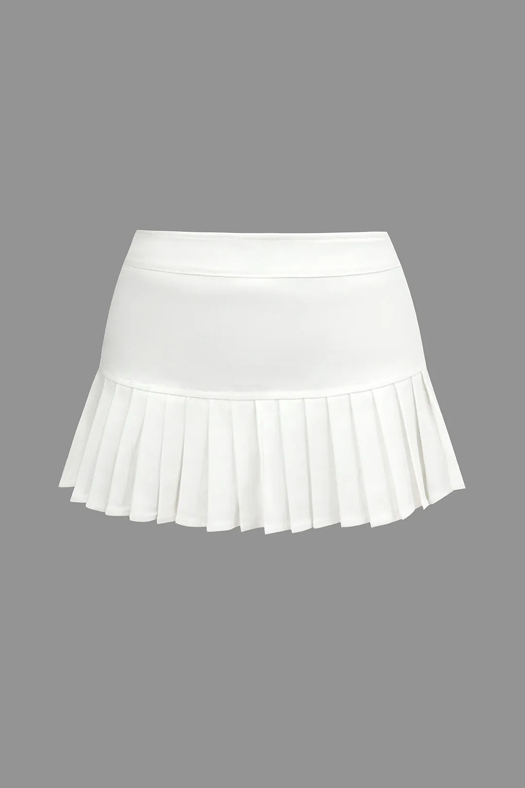 Massiv plisseret mininederdel sold by Micas product image thumbnail 2