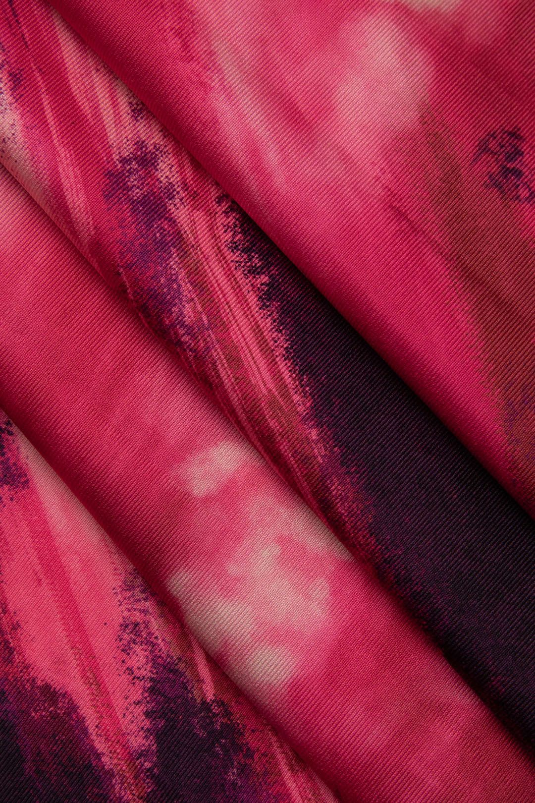 Abstract Print Asymmetric Maxi Dress sold by Micas product image thumbnail 4