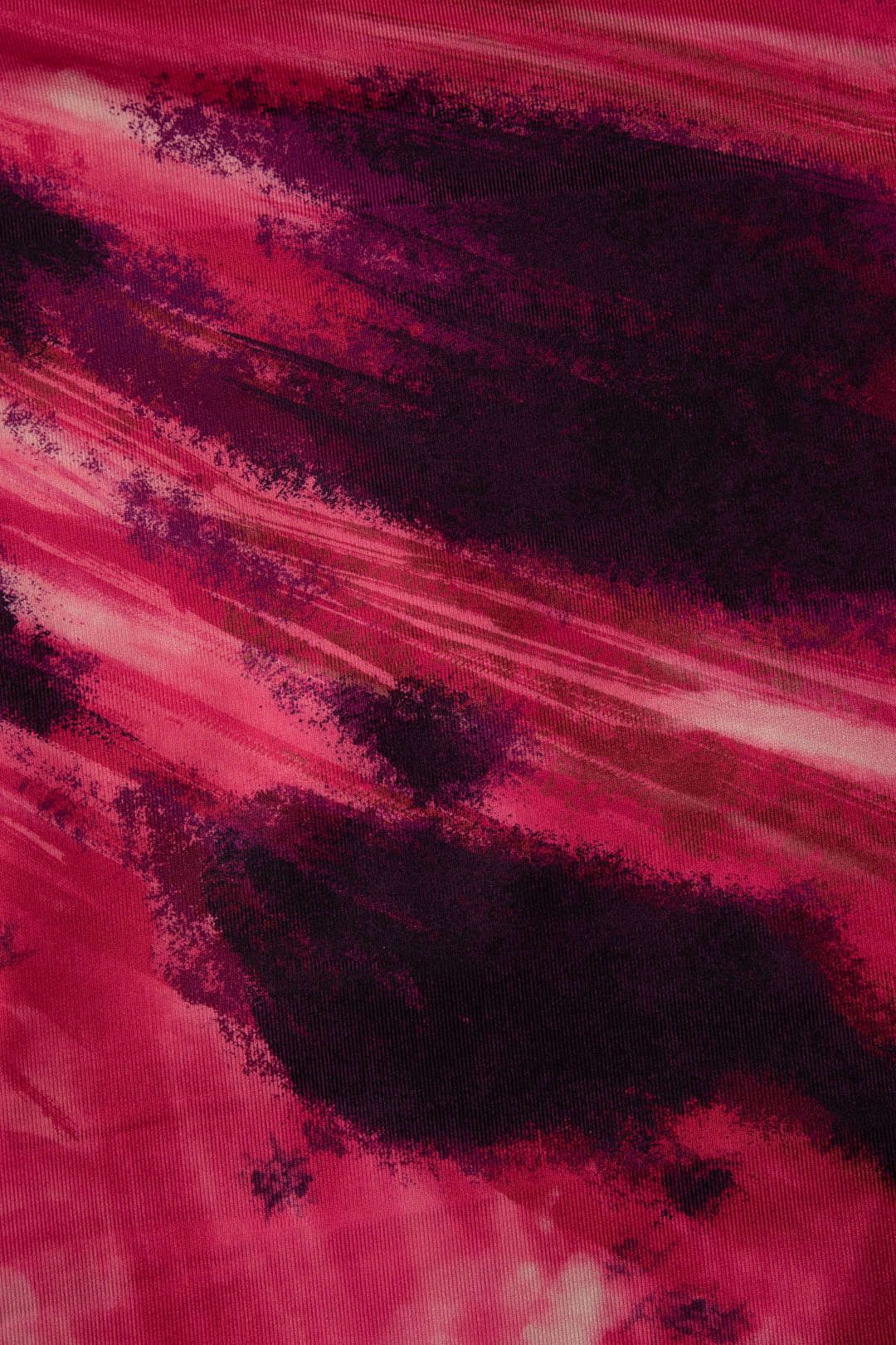 Abstract Print Asymmetric Maxi Dress sold by Micas product image thumbnail 3