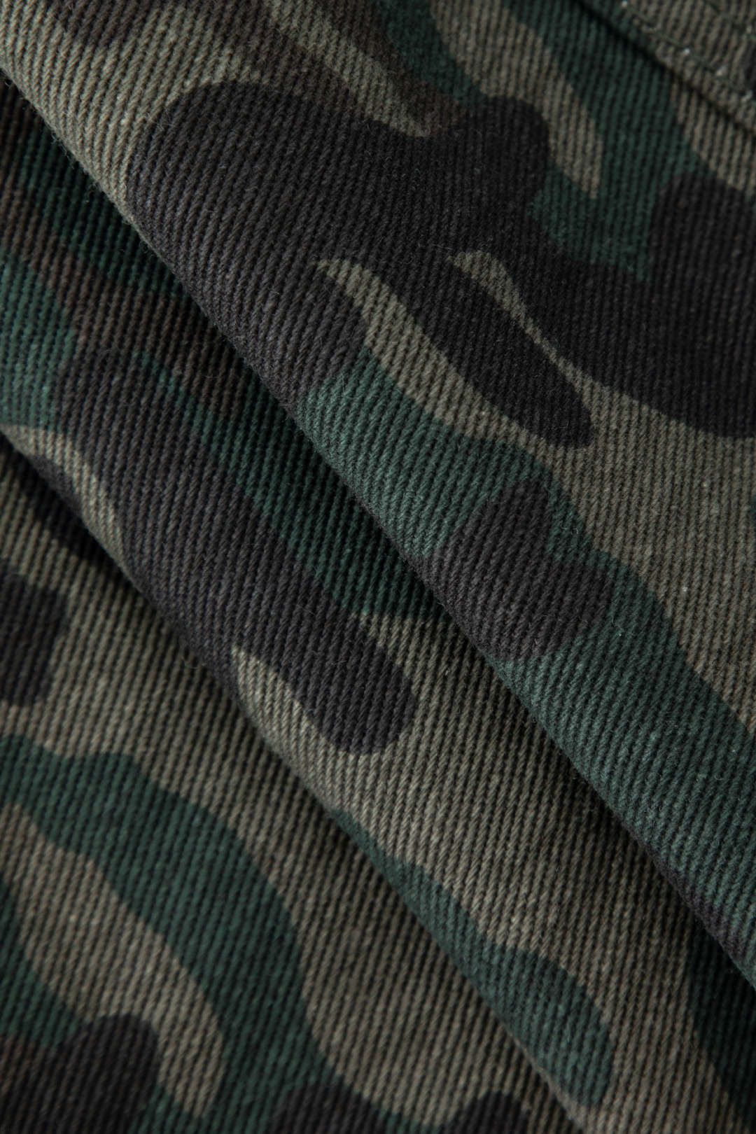 Camo Print Wide Leg Cargo Pants sold by Micas product image thumbnail 5