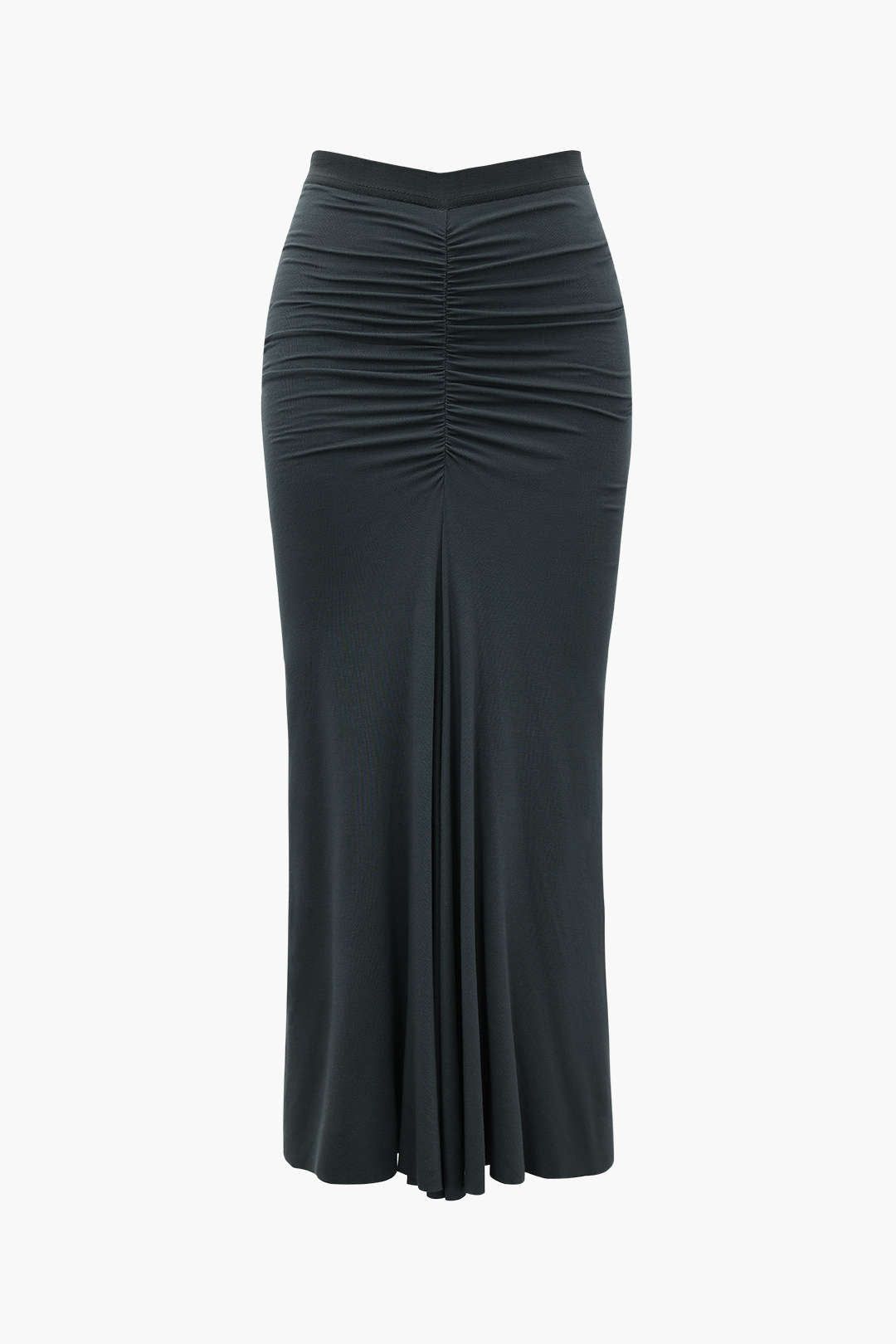 Ruched Detail Midi Skirt sold by Micas