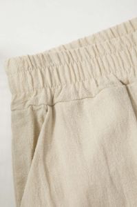 Straight Pants With Elastic Waistband sold by Micas