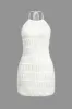Halter Backless Ruched Tiered Mini Dress sold by Micas
