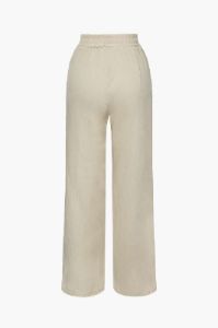Straight Pants With Elastic Waistband sold by Micas