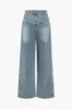 Falmede jeans med brede ben sold by Micas