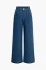 Falmede jeans med brede ben sold by Micas