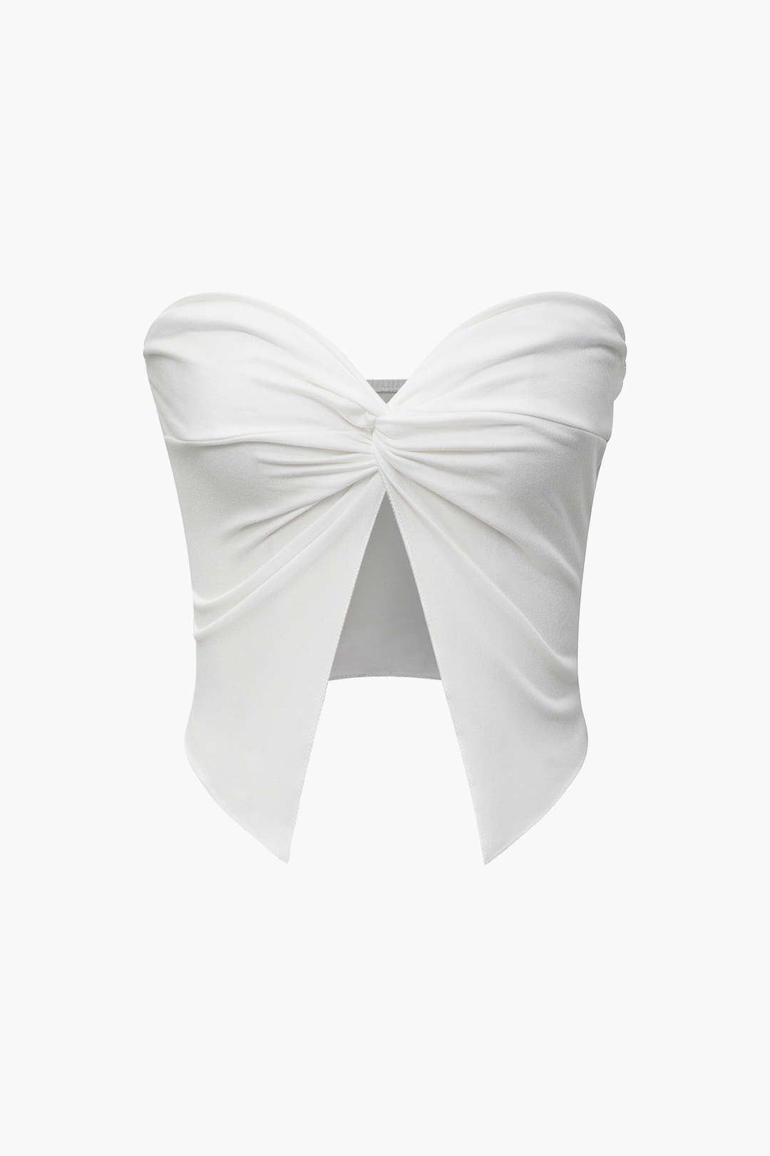Twist Front Tube Top sold by Micas