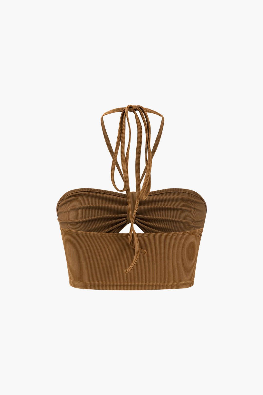 Halter Neck Cut Out Cami Top sold by Micas product image thumbnail 2