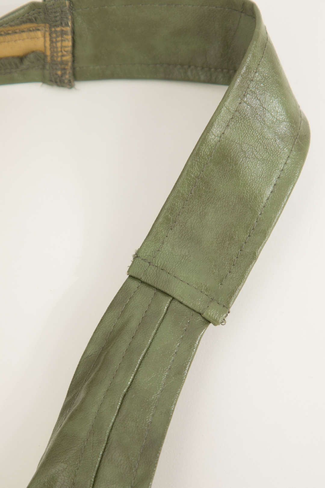 Faux Leather Tie Front Halter Top sold by Micas product image thumbnail 5