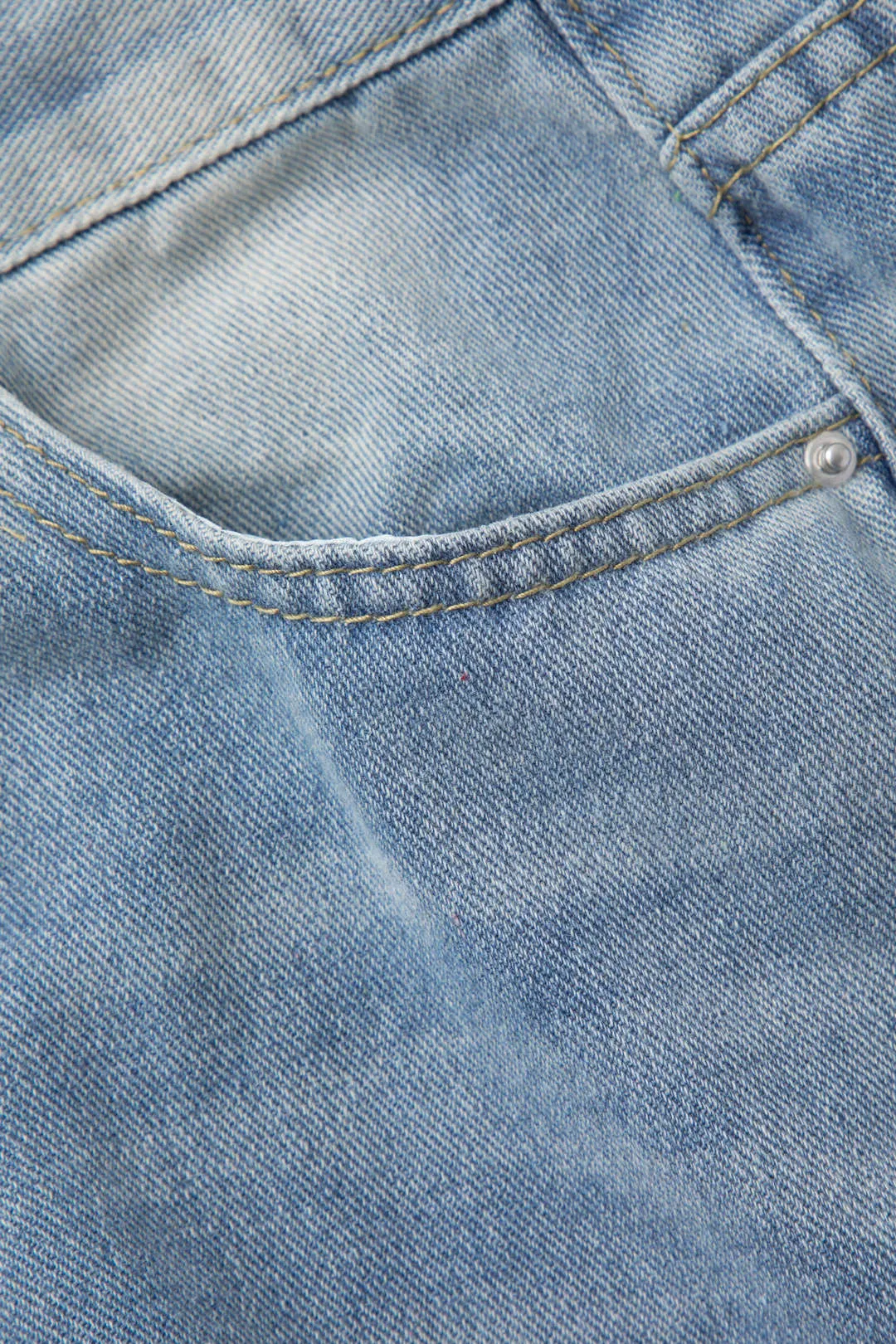 Faded Pocket Tie-Up Jeans sold by Micas product image thumbnail 3