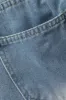 Faded Pocket Tie-Up Jeans sold by Micas