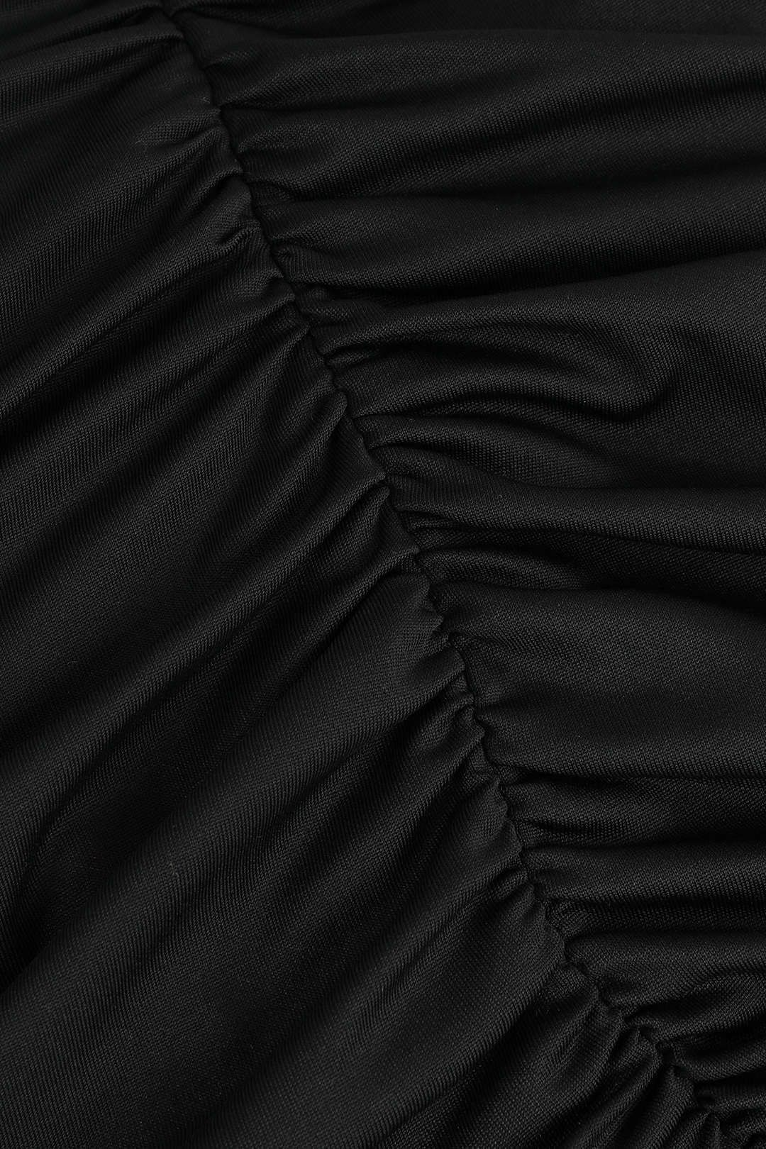 Long Sleeve Deep V-neck Ruched Wrap Midi Dress sold by Micas product image thumbnail 3