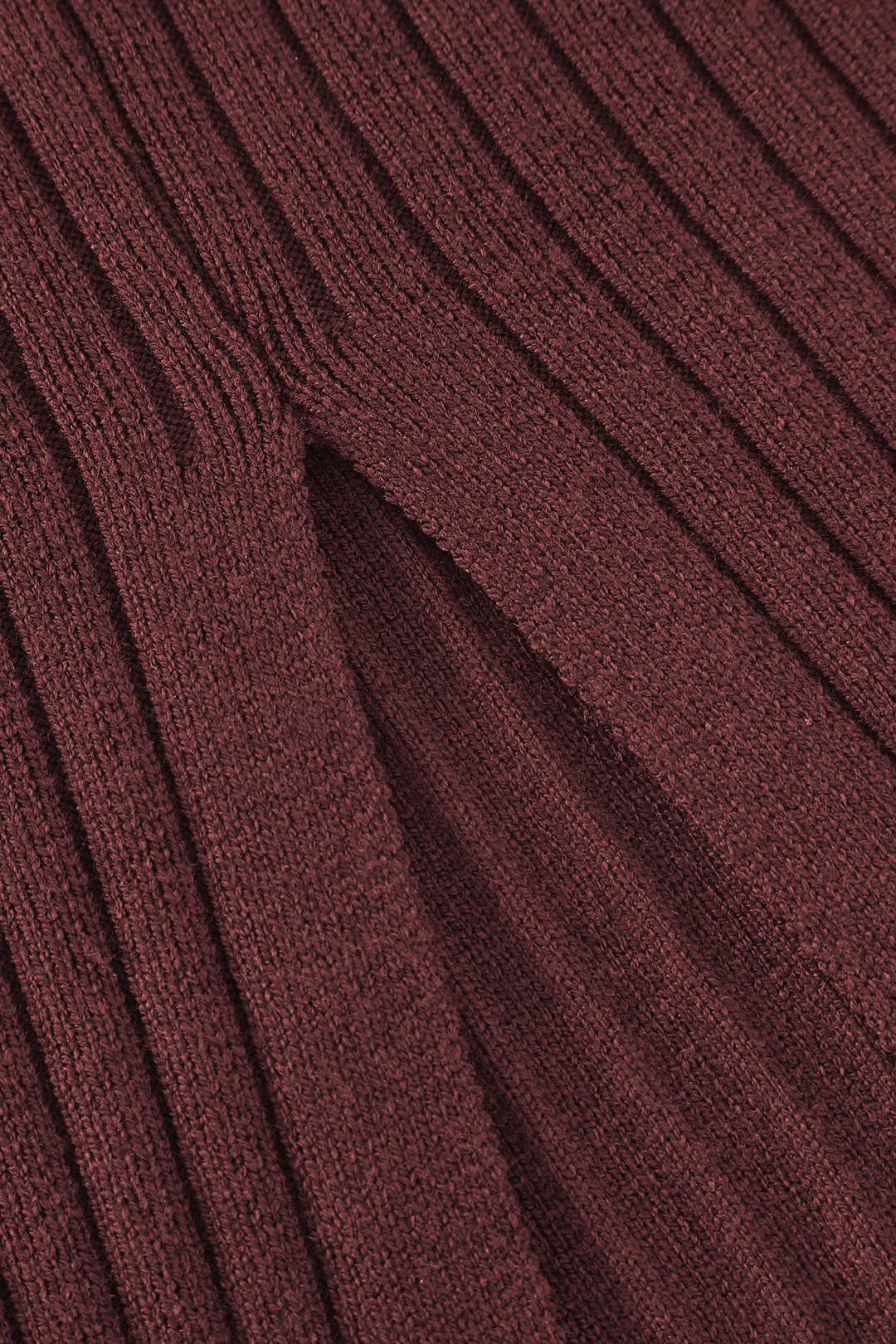 Rib-Knit Slit Midi Skirt sold by Micas product image thumbnail 9