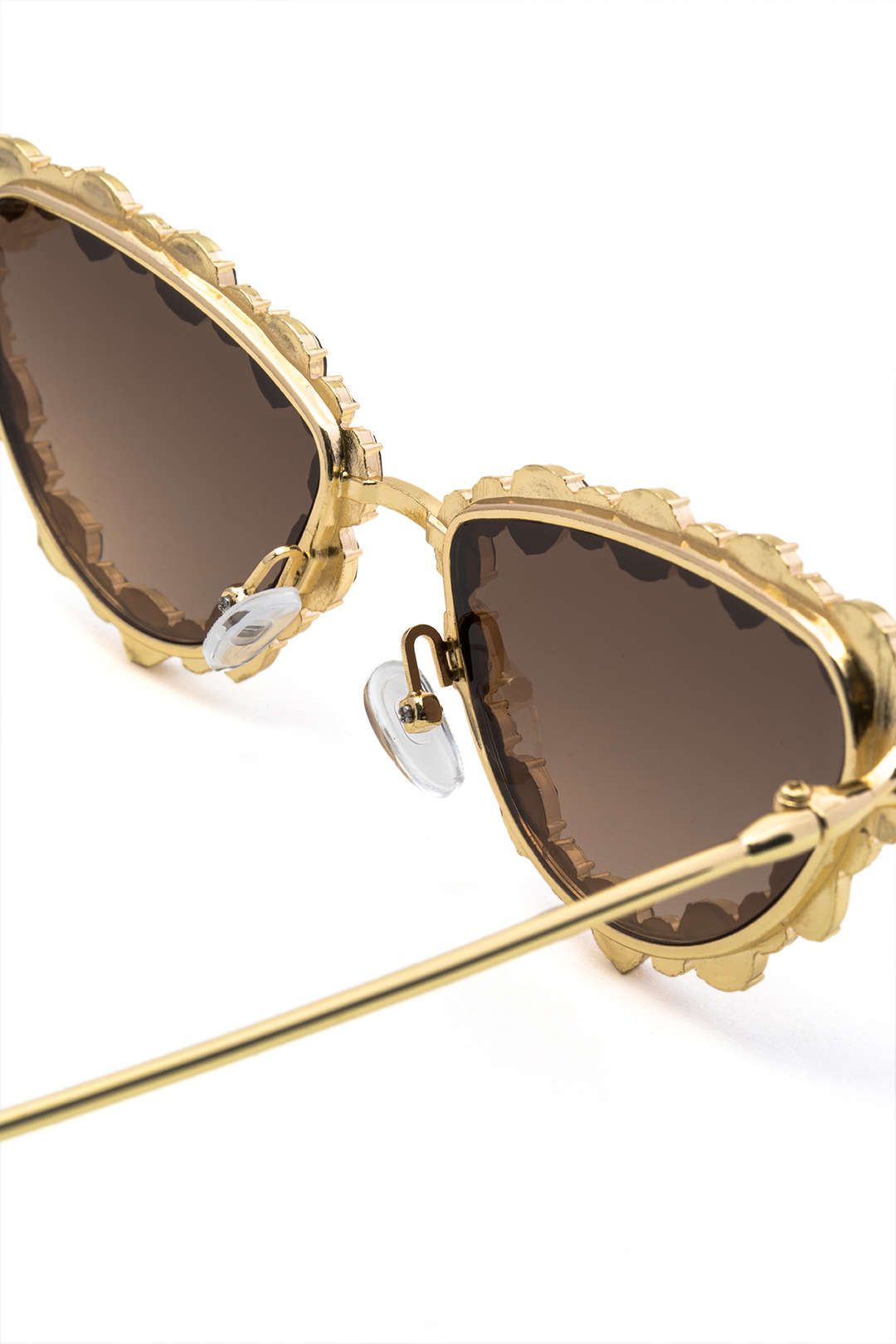 Cat Eye Crystal-embellished Butterfly Sunglasses sold by Micas product image thumbnail 4