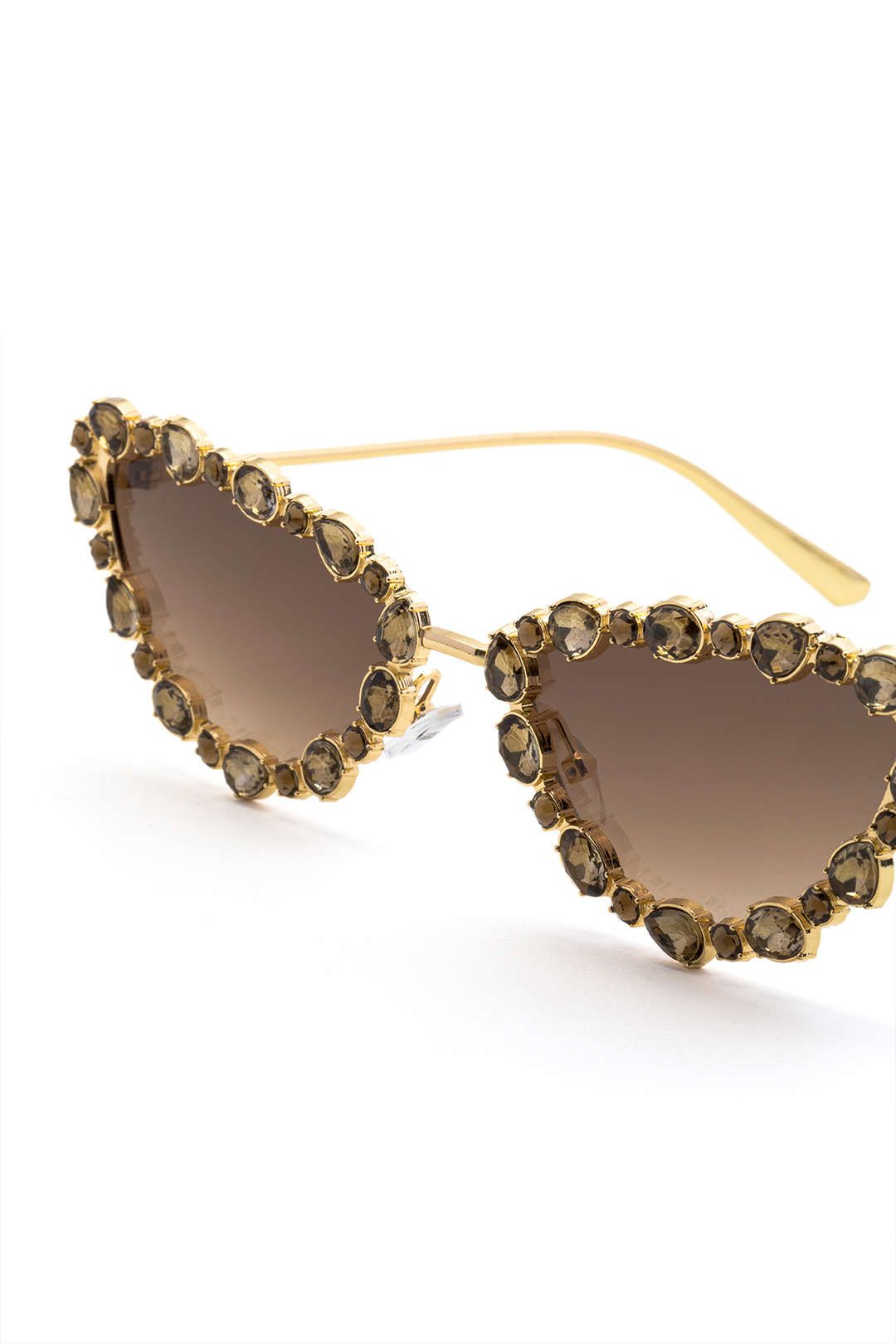 Cat Eye Crystal-embellished Butterfly Sunglasses sold by Micas product image thumbnail 3